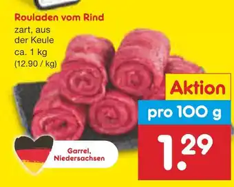 Netto Marken-Discount Rouladen vom rind Angebot