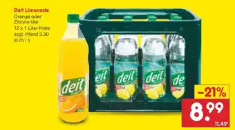 Netto Marken-Discount Deit orange oder zitrone klar Angebot