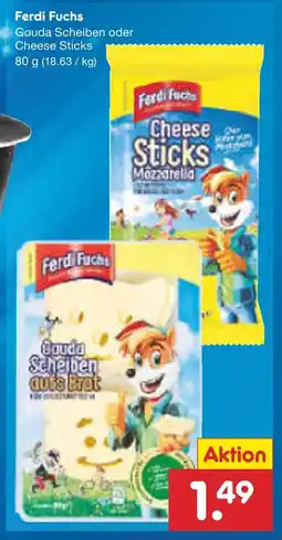 Netto Marken-Discount Ferdi fuchs gouda scheiben oder cheese sticks Angebot