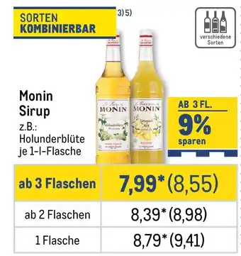 METRO Monin Sirup Angebot