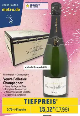 METRO Veuve Pelletier Champagner Angebot