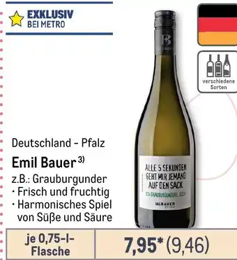 METRO Emil Bauer Angebot