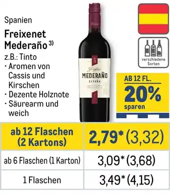 METRO Freixenet Mederaño Angebot