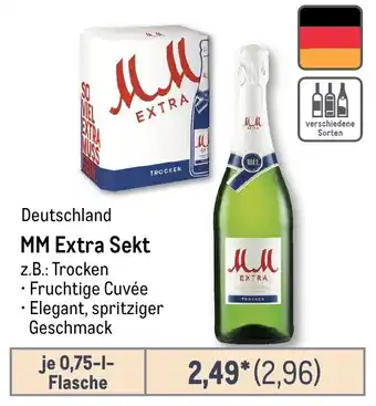 METRO MM Extra Sekt Angebot