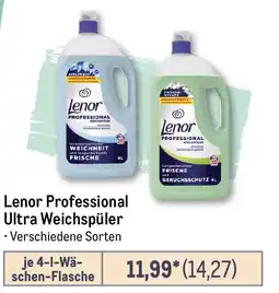 METRO Lenor Professional Ultra Weichspüler Angebot