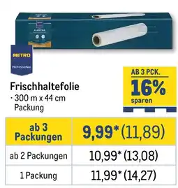 METRO METRO PROFESSIONAL Frischhaltefolie Angebot