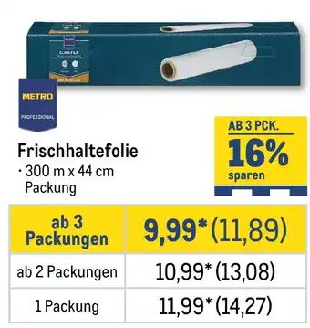 METRO METRO PROFESSIONAL Frischhaltefolie Angebot