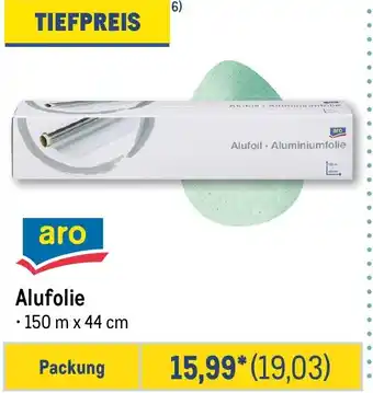 METRO aro Alufolie Angebot