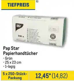 METRO Pap Star Papierhandtücher Angebot