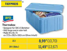 METRO aro Thermobox Angebot