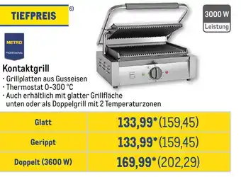 METRO METRO PROFESSIONAL Kontaktgrill Angebot