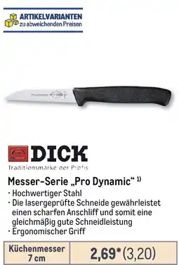 METRO DICK Messer-Serie „Pro Dynamic" Küchenmesser 7 cm Angebot