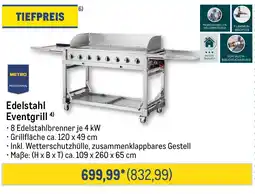 METRO METRO PROFESSIONAL Edelstahl Eventgrill Angebot