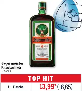 METRO Jägermeister Kräuterlikör Angebot