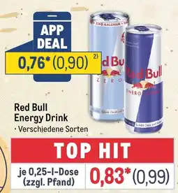 METRO Red Bull Energy Drink Angebot