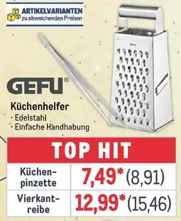 METRO GEFU Küchenhelfer Angebot