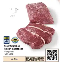 METRO Argentinisches Rinder-Roastbeef Angebot