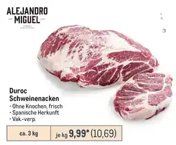 METRO Duroc Schweinenacken Angebot