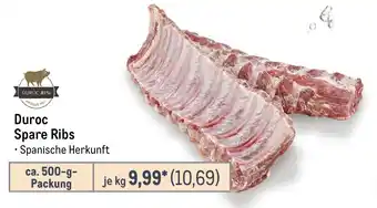 METRO Duroc Spare Ribs Angebot