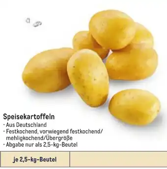 METRO Speisekartoffeln Angebot