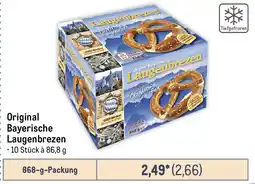 METRO Original Bayerische Laugenbrezen Angebot