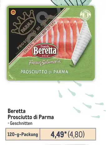 METRO Beretta Prosciutto di Parma Angebot