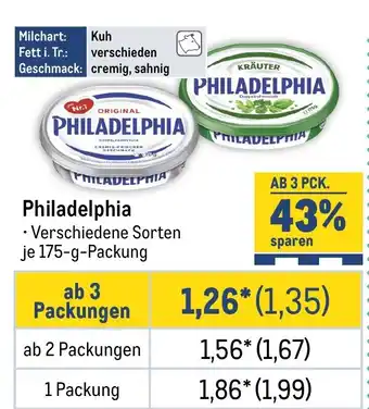 METRO Philadelphia Angebot