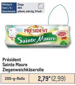 METRO Président Sainte Maure Angebot