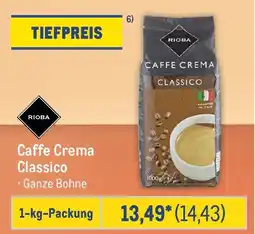 METRO RIOBA Caffe Crema Classico Angebot