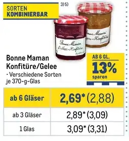 METRO Bonne Maman Konfitüre/Gelee Angebot