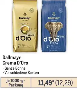 METRO Dallmayr Crema D'Oro Angebot