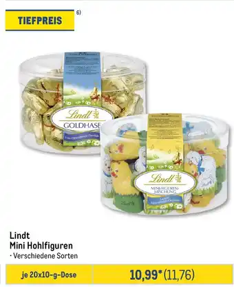 METRO Lindt Mini Hohlfiguren Angebot