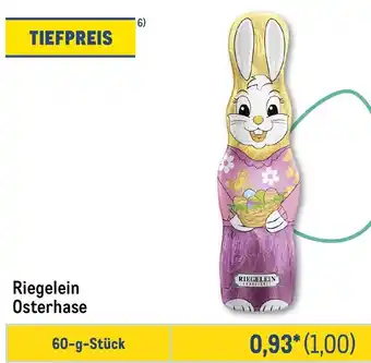 METRO Riegelein Osterhase Angebot