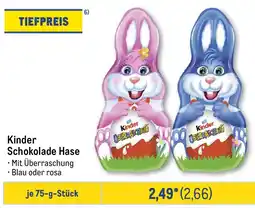 METRO Kinder Schokolade Hase Angebot