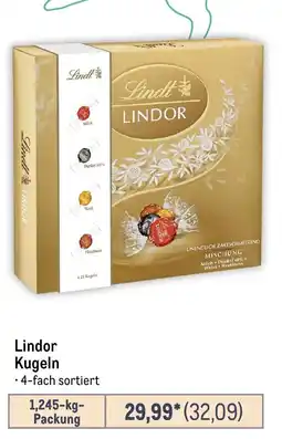 METRO Lindt Lindor Kugeln Angebot