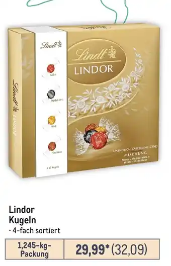 METRO Lindt Lindor Kugeln Angebot