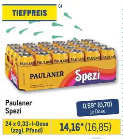 METRO Paulaner Spezi Angebot