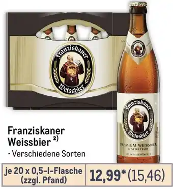 METRO Franziskaner Weissbier Angebot