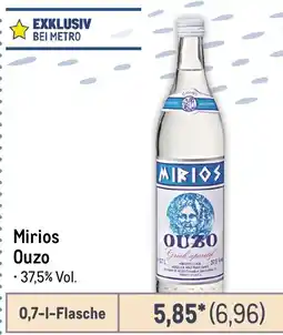 METRO Mirios Ouzo Angebot