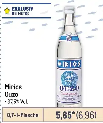 METRO Mirios Ouzo Angebot