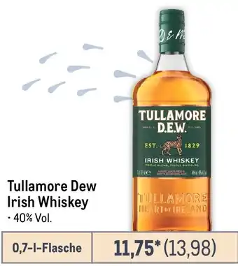 METRO Tullamore Dew Irish Whiskey Angebot