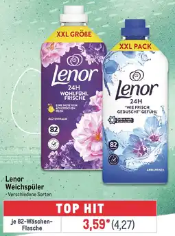 METRO Lenor Weichspüler Angebot