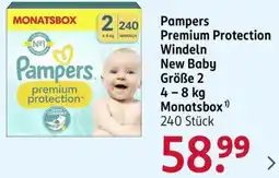 Rossmann Pampers Premium Protection Windeln Angebot