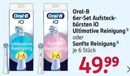 Rossmann Oral-B 6er-Set Aufsteckbürsten iO Angebot