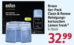 Rossmann Braun 6er-Pack Clean & Renew Angebot