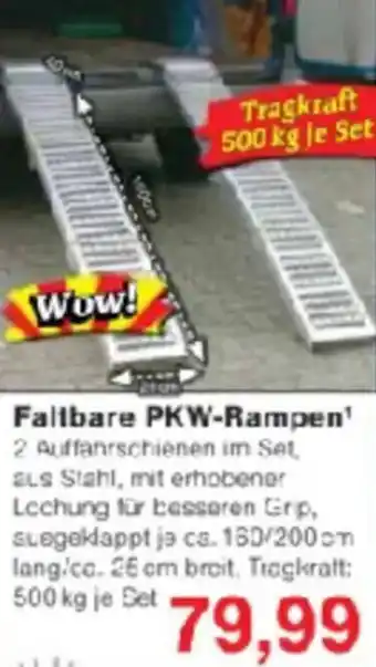 Jawoll Faltbare PKW-Rampen Angebot