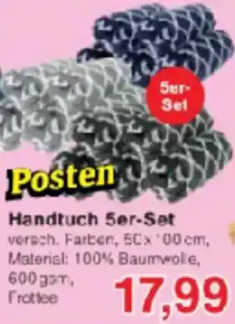 Jawoll Handtuch 5er-Set Angebot