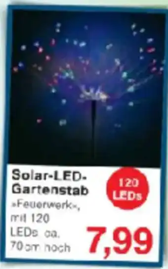 Jawoll Solar-LED Gartenstab Angebot