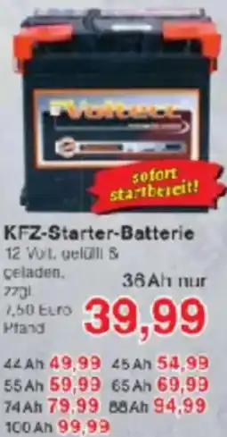 Jawoll KFZ-Starter-Batterie Angebot