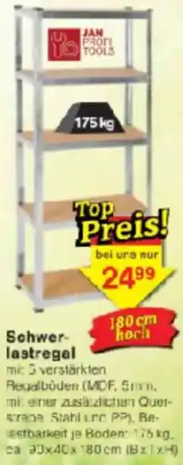 Jawoll Schwerlastregal Angebot